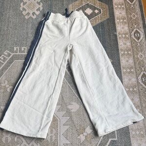 ZARA KIDS | white flared sweats
